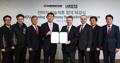 LANXESS  Hankook Tire    